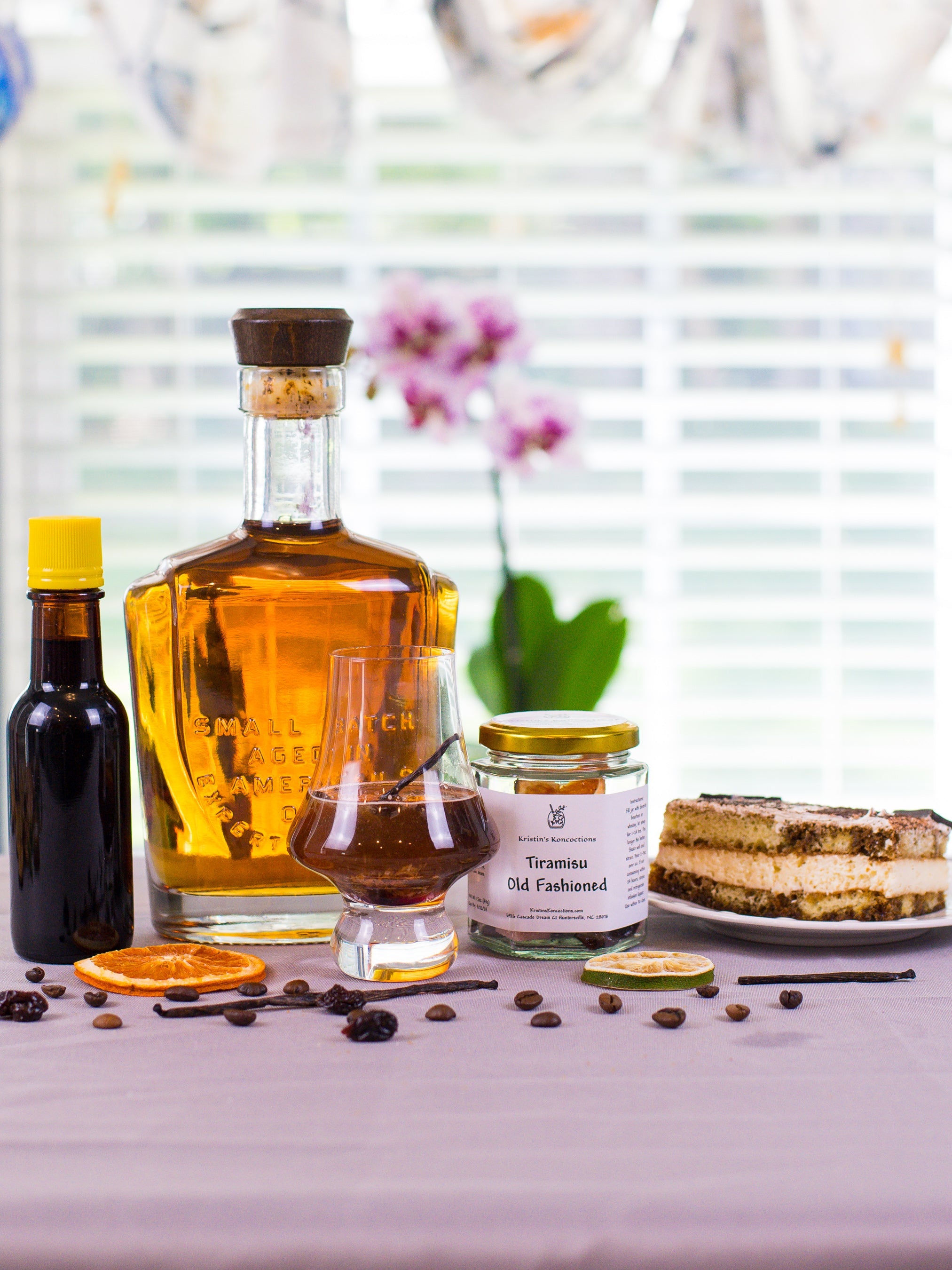 Old Fashioned Cocktail Kit – Handmade Infusion Gift Set for Whiskey Lovers