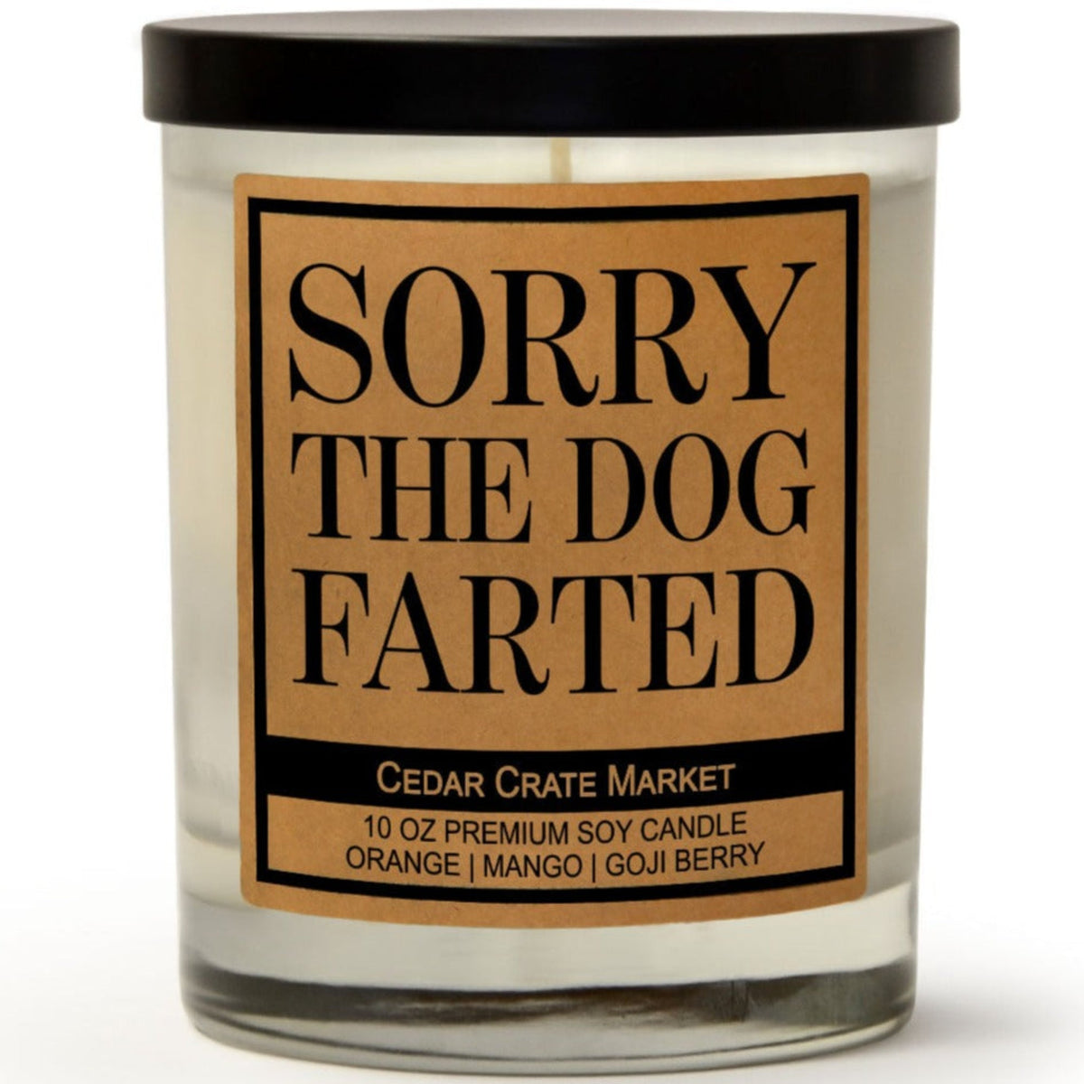 Sorry The Dog Farted - Funny Candles for Dog Mom&