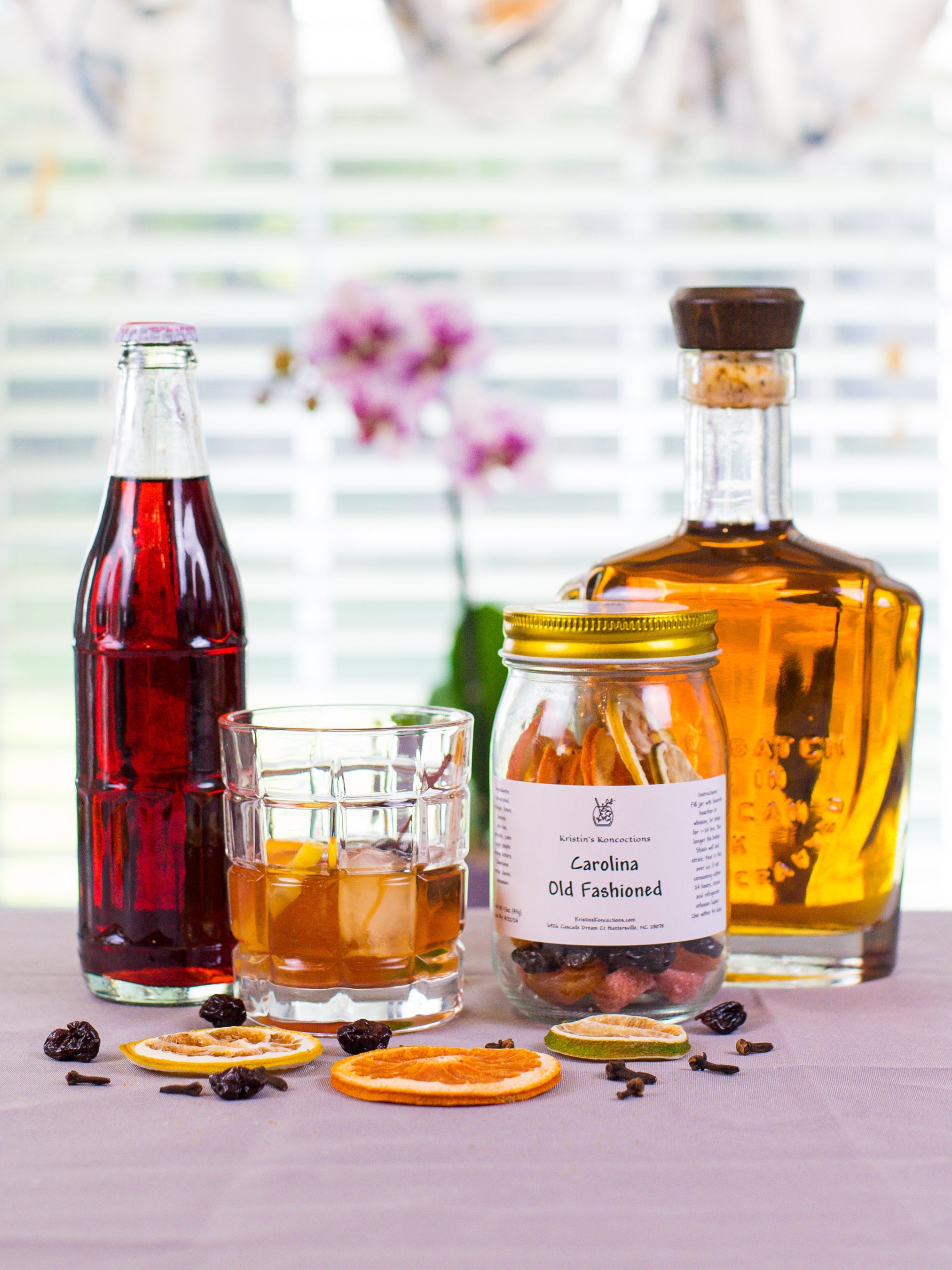 Old Fashioned Cocktail Kit – Handmade Infusion Gift Set for Whiskey Lovers