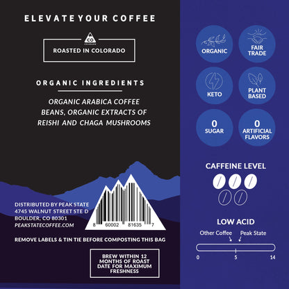 [FM] STRESS LESS Dark Roast - 5lb Whole Bean