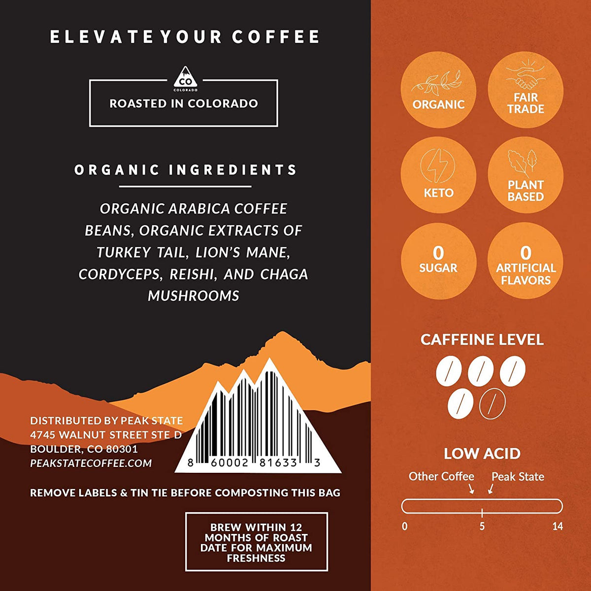 [FM] IMMUNITY BOOST Medium Roast - 5lb Whole Bean