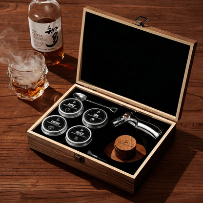 Tsuki Smoker Kit For Whisky &amp; Cocktail (Storm Bundle)