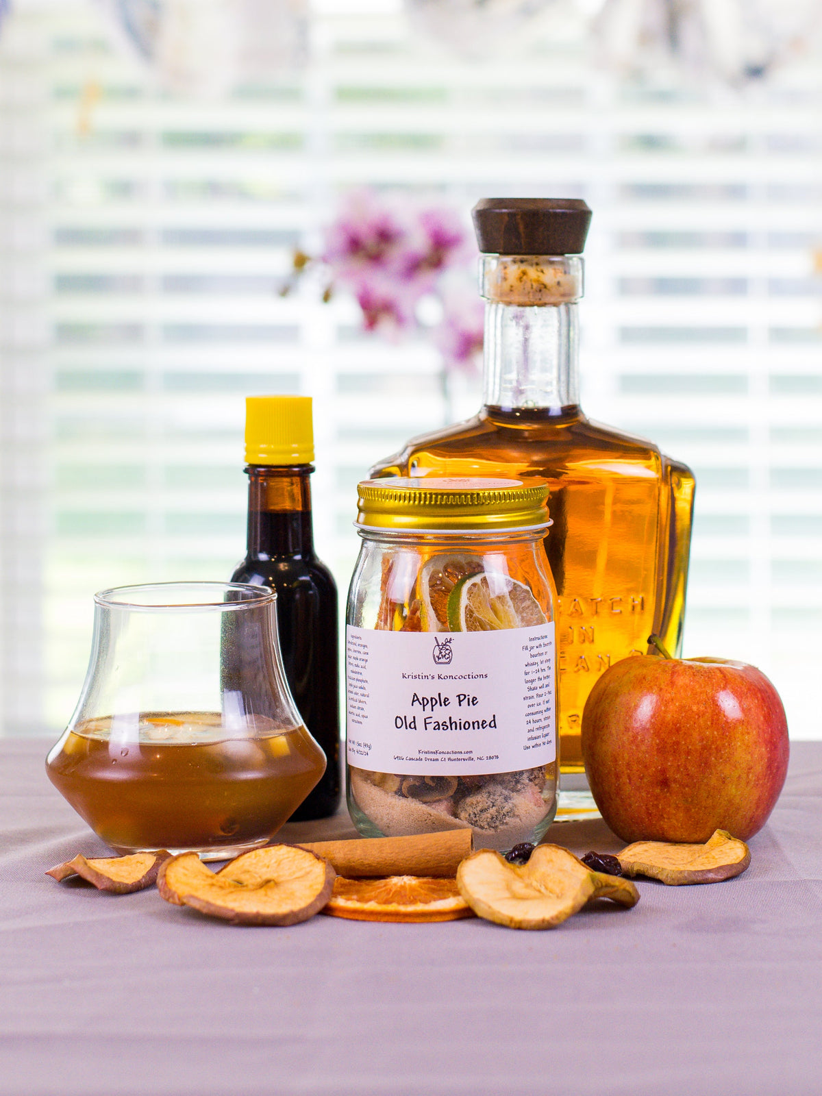 Old Fashioned Cocktail Kit – Handmade Infusion Gift Set for Whiskey Lovers