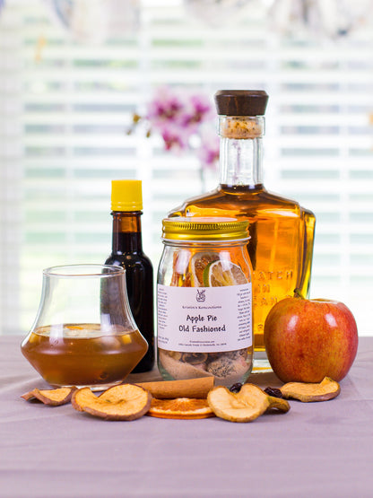 Old Fashioned Cocktail Kit – Handmade Infusion Gift Set for Whiskey Lovers