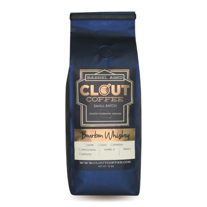 Bourbon Barrel Aged Colombian Coffee, 16oz