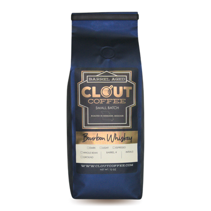 Bourbon Barrel Aged Colombian Coffee, 16oz