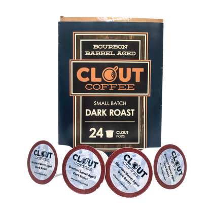 Bourbon Barrel Aged Colombian Coffee Pods, 24ct