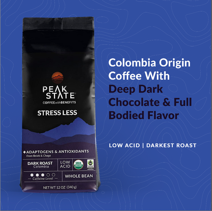 [FM] STRESS LESS Dark Roast - 5lb Whole Bean