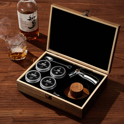 Tsuki Smoker Kit For Whisky &amp; Cocktails (With Torch)