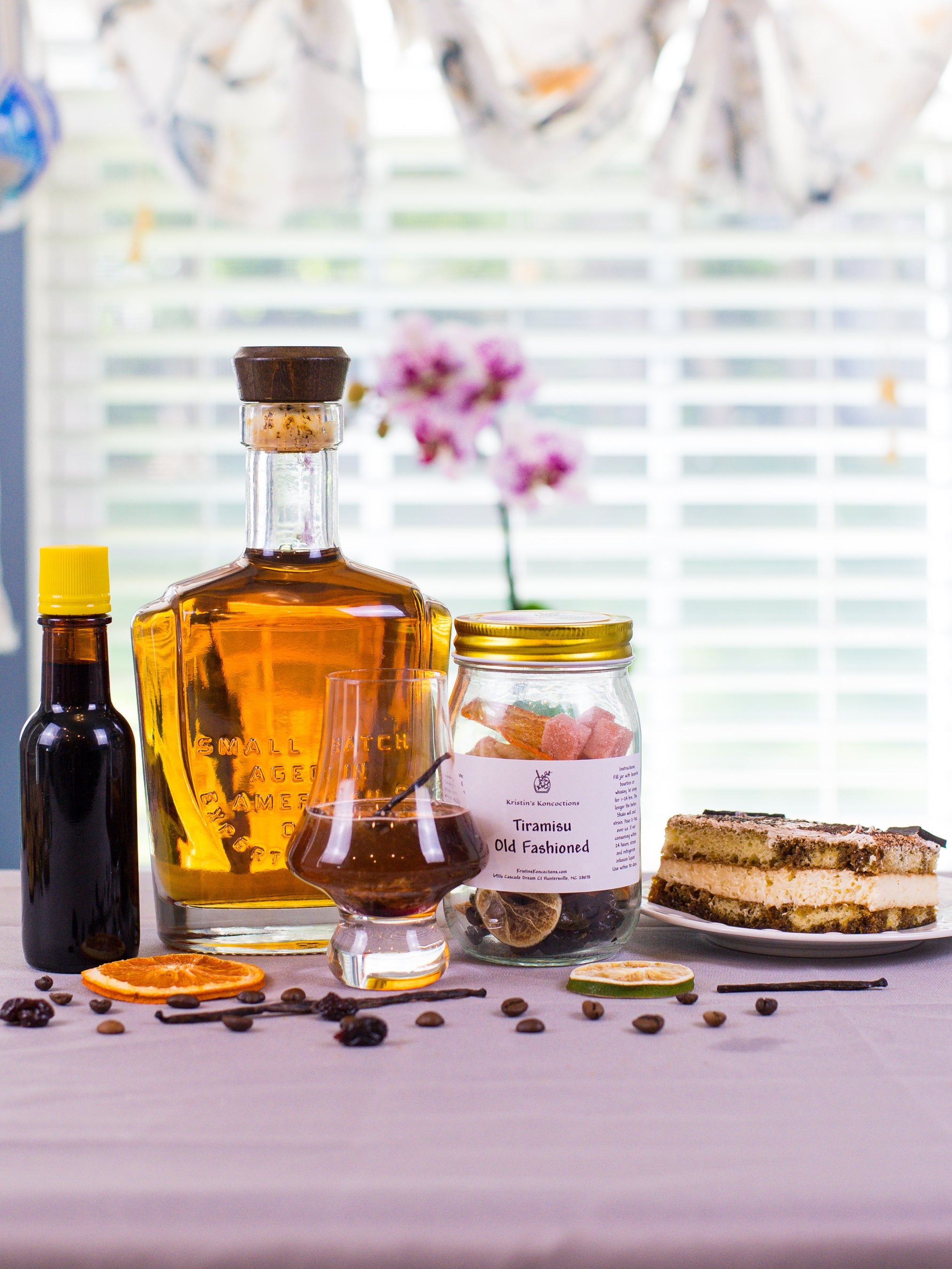Old Fashioned Cocktail Kit – Handmade Infusion Gift Set for Whiskey Lovers