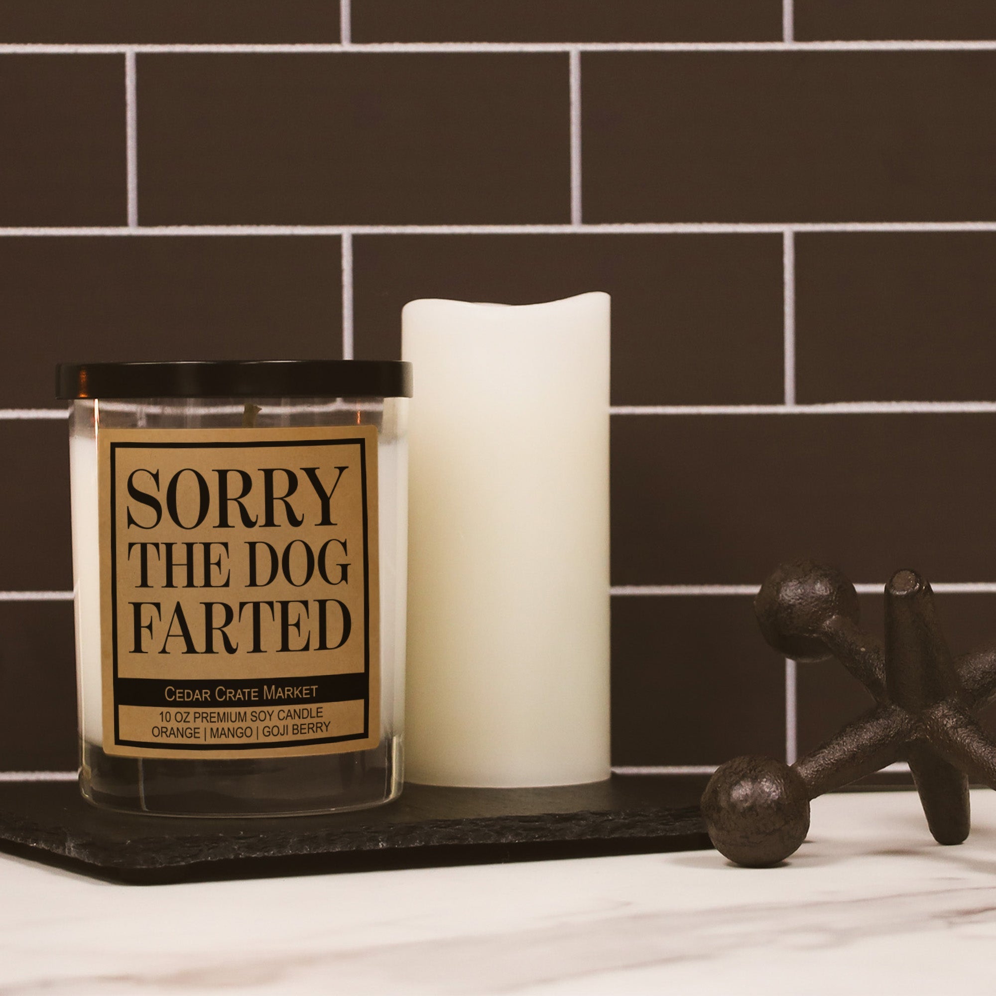 Sorry The Dog Farted - Funny Candles for Dog Mom&