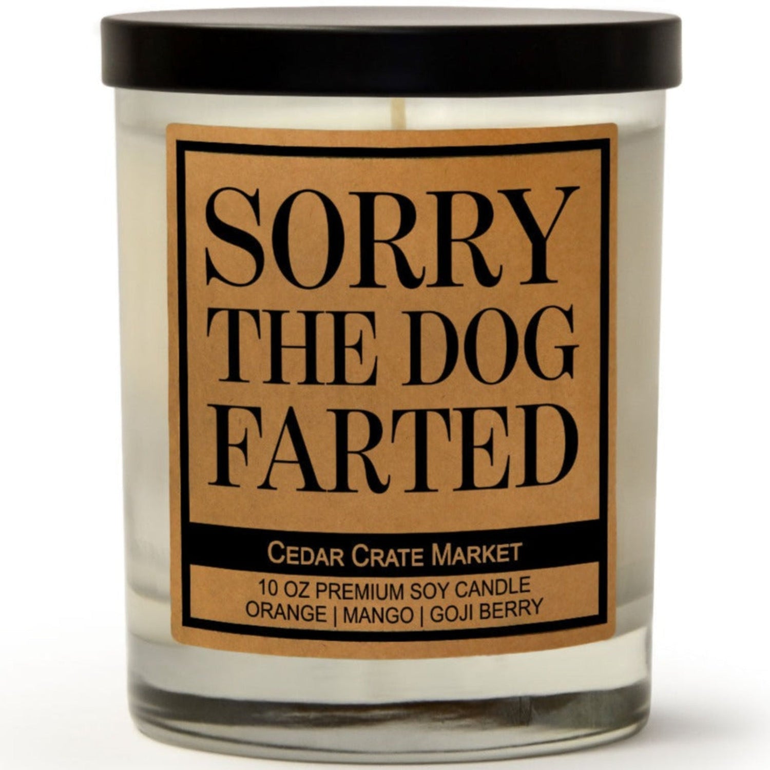Sorry The Dog Farted - Funny Candles for Dog Mom&
